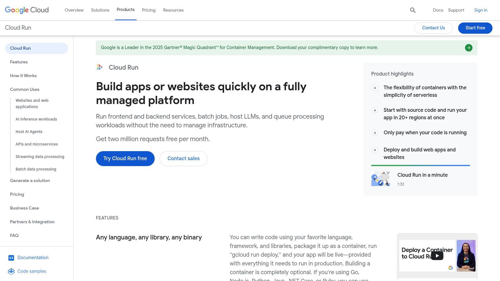Google Cloud Run