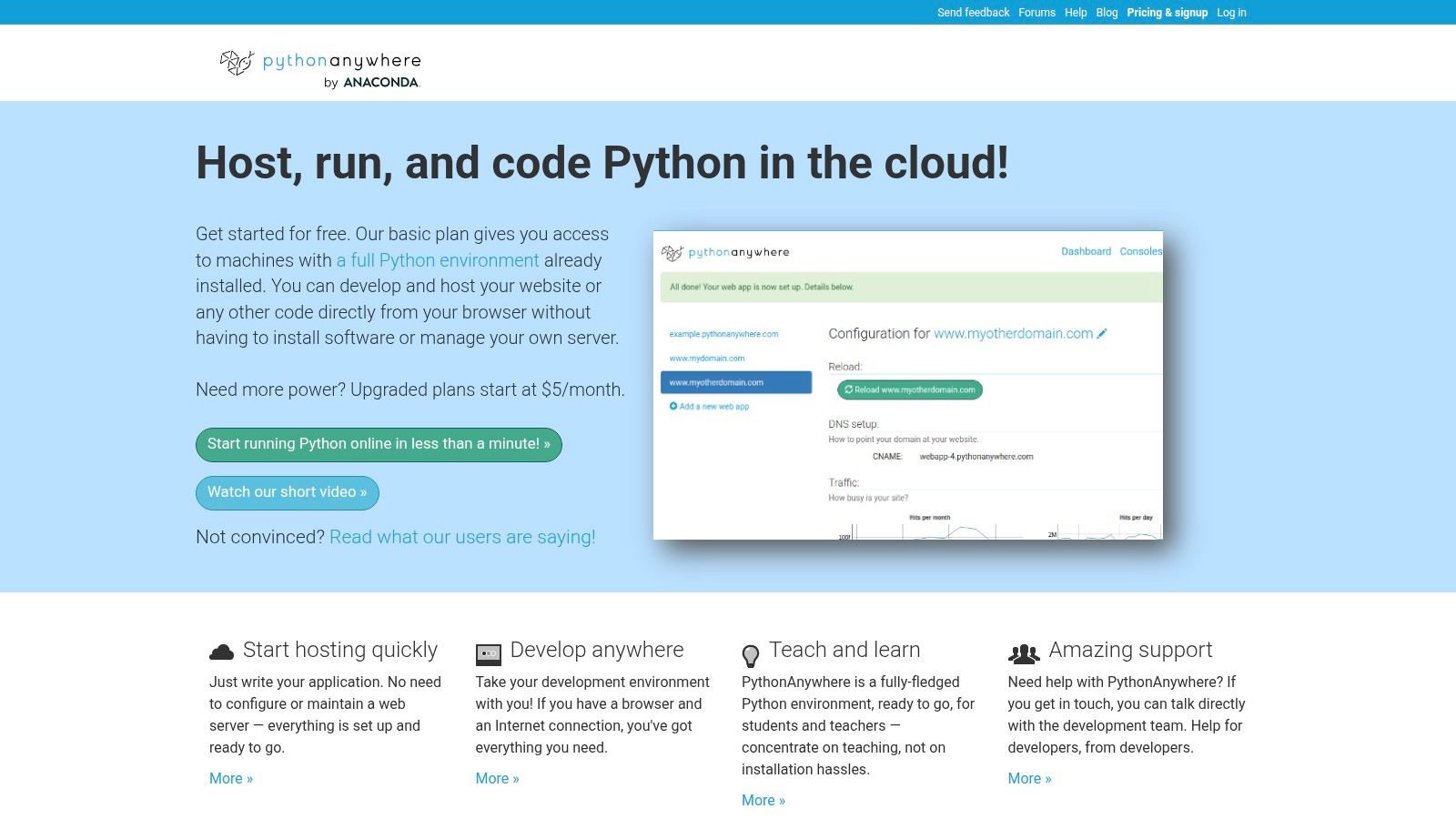 PythonAnywhere